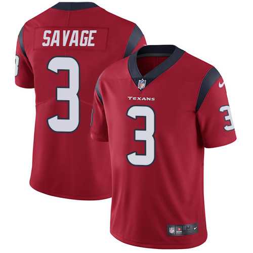 Nike Houston Texans #3 Tom Savage Red Alternate NFL Vapor Untouchable Limited Jersey,We sell and wholesale Nike Houston Texans #3 Tom Savage Red Alternate NFL Vapor Untouchable Limited Jersey on line form chian!